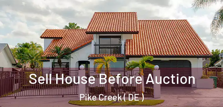  Sell House Before Auction Pike Creek ( DE )
