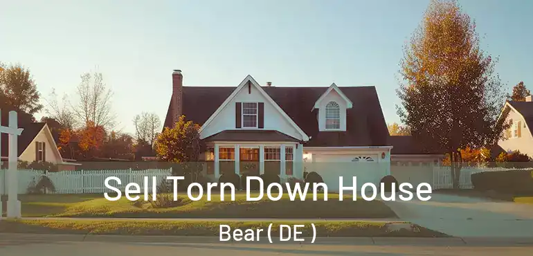  Sell Torn Down House Bear ( DE )